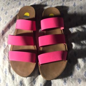 Maui Island Pink Sandals Size 10